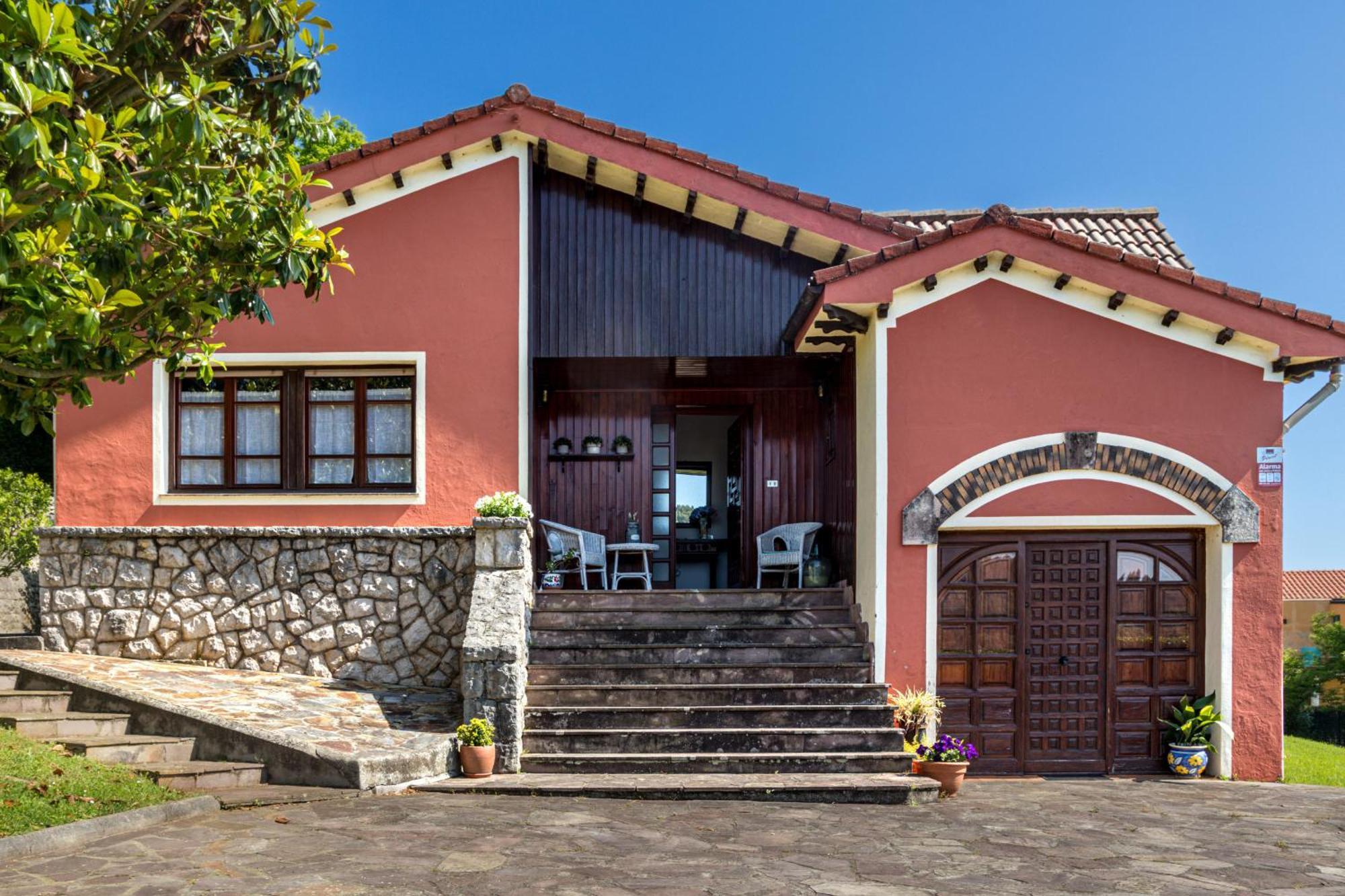 Casa Con Jardin Privado Orena Extérieur photo